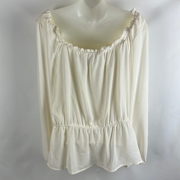 Michael Kors Off the Shoulder Top Blouse - Picture 8 of 10